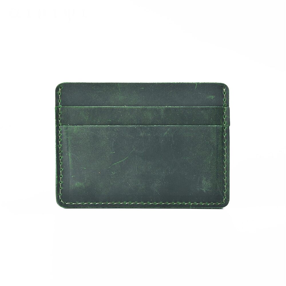 1057 Minimalist Vintage Pull-Up Leather Wallet - Genuine Full-Grain Cowhide